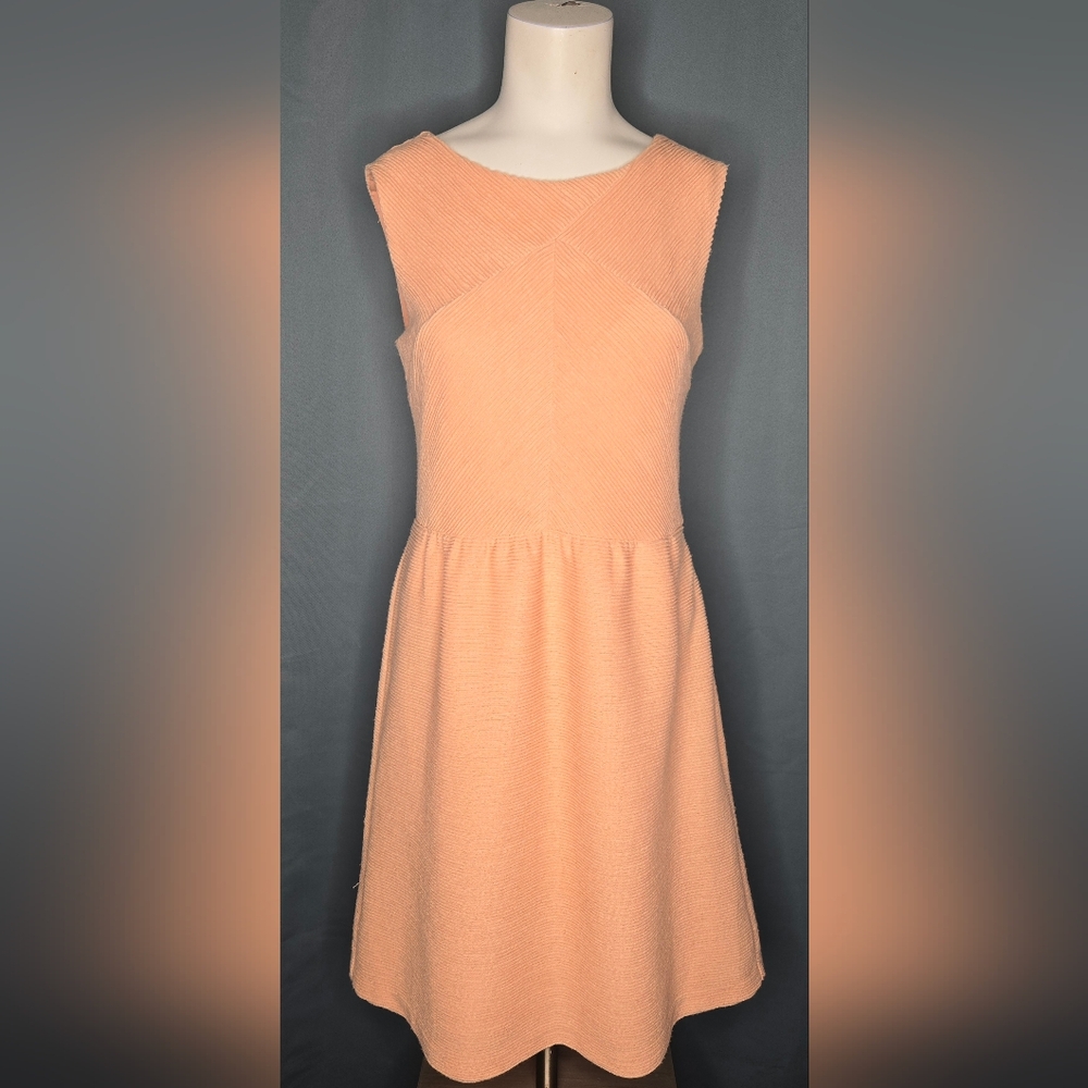 Gianni Bini Roberta Peach Knit Dress Size 10 NWT